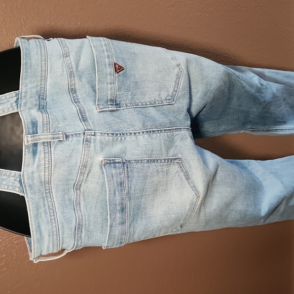 EUC Guess distressed bib overalls! - Picture 3 of 8